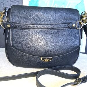 Kate Spade Black Leather Crossbody Bag